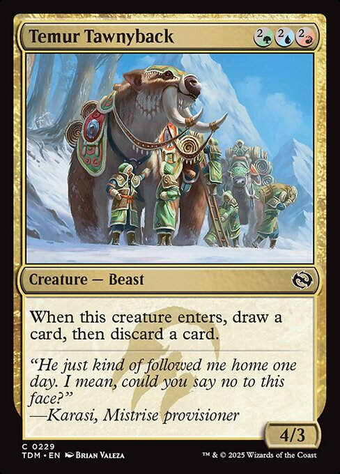 Temur Tawnyback (TDM) (229)