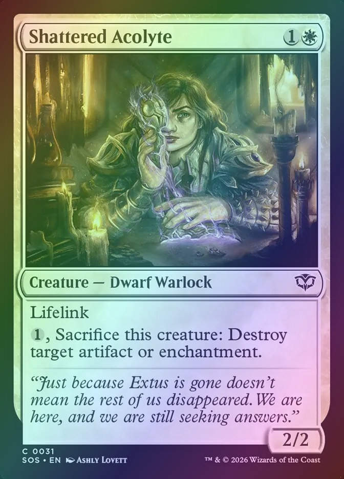 Shattered Acolyte (SOS) (31) / Foil