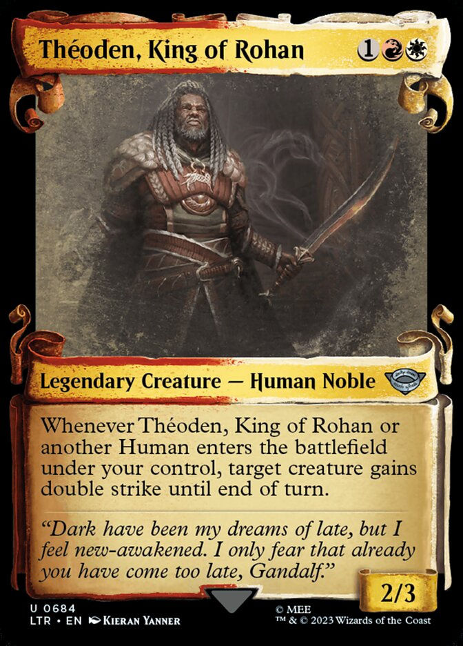 Théoden, King of Rohan (LTR) (684) / Showcase