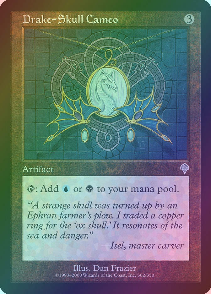 Drake-Skull Cameo (INV) (302) / Foil