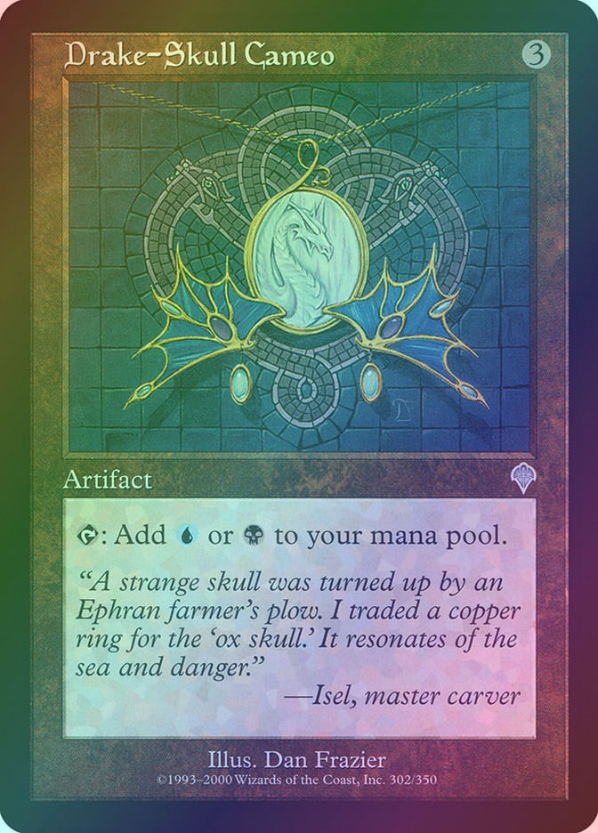 Drake-Skull Cameo (INV) (302) / Foil