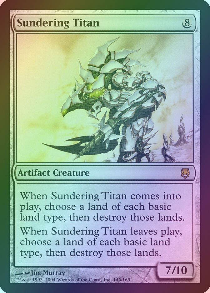 Sundering Titan (DST) (146) / Foil