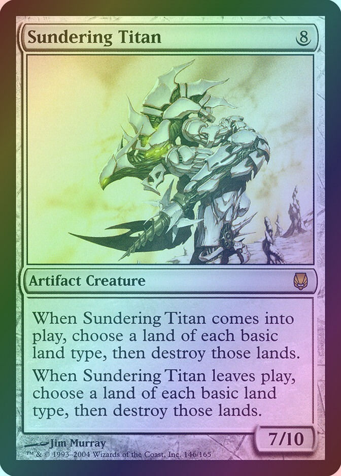 Sundering Titan (DST) (146) / Foil