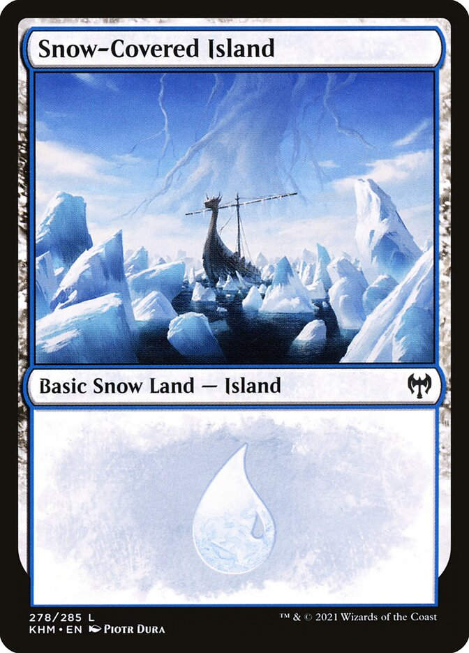 Snow-Covered Island (KHM) (278)