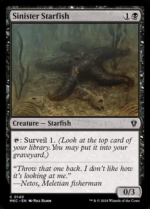 Sinister Starfish (mkc) (140)