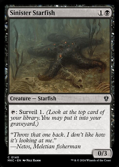 Sinister Starfish (mkc) (140)
