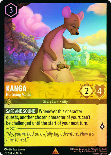 Kanga - Nurturing Mother (LOR_AZU) / Foil