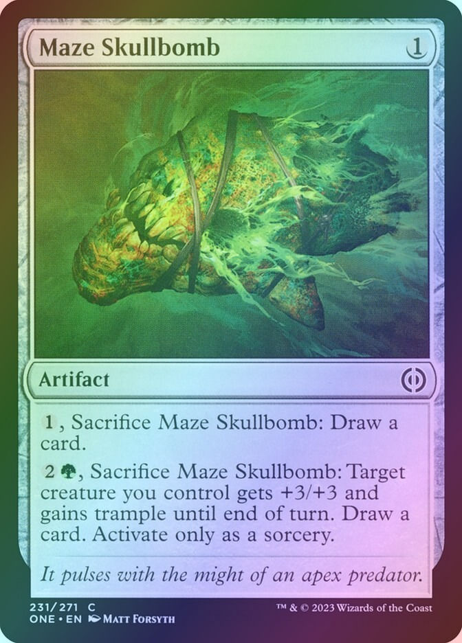 Maze Skullbomb (ONE) (231) / Foil