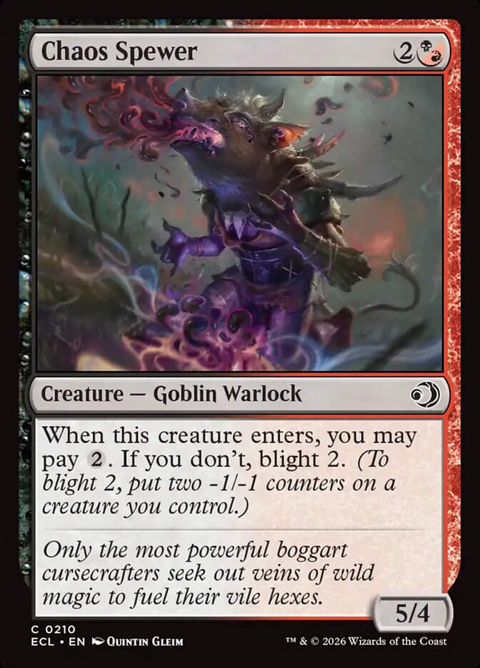 Chaos Spewer (ECL) (210)