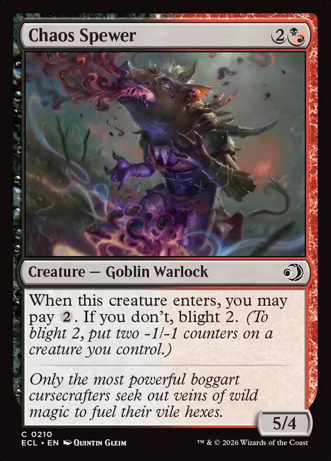 Chaos Spewer (ECL) (210)