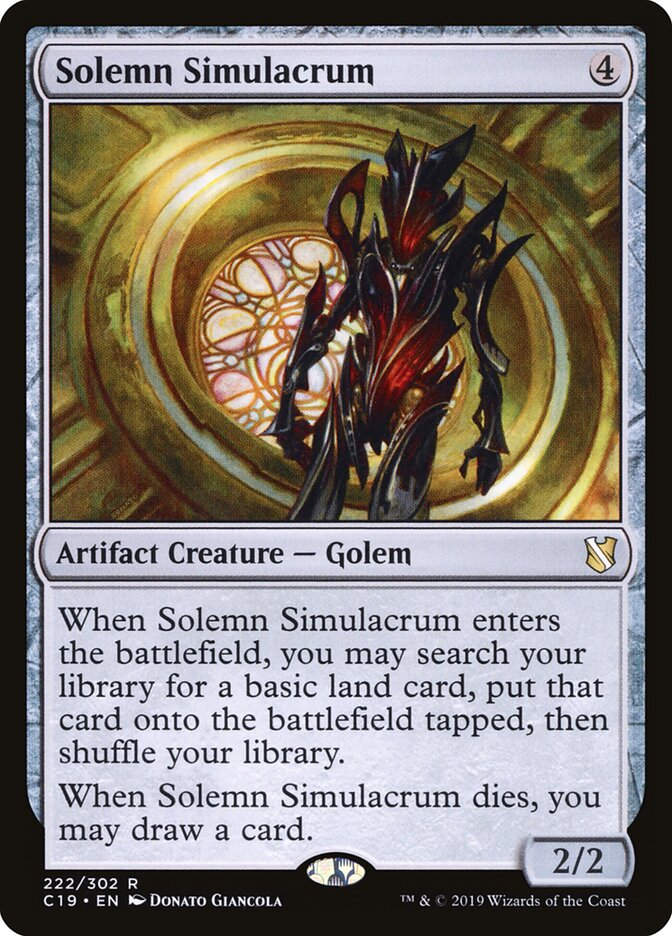 Solemn Simulacrum (C19) (222)