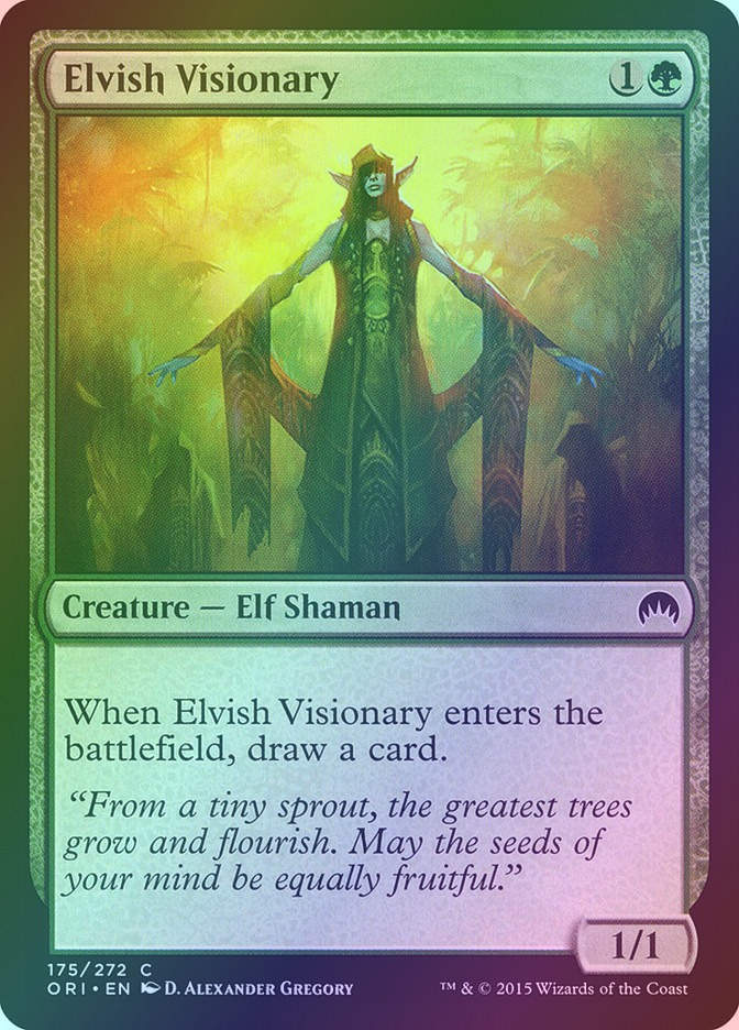 Elvish Visionary (ORI) (175) / Foil