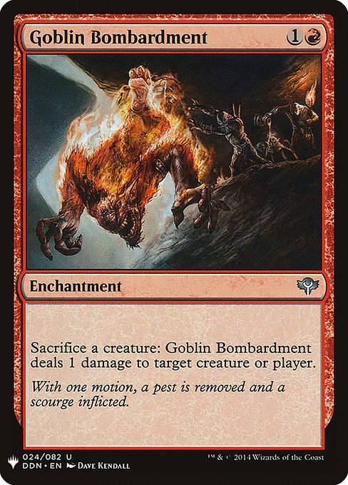 Goblin Bombardment (PLST) (DDN-24)