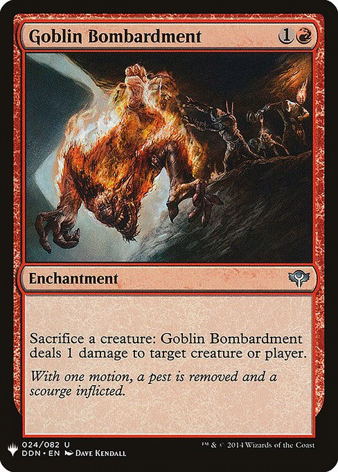 Goblin Bombardment (PLST) (DDN-24)