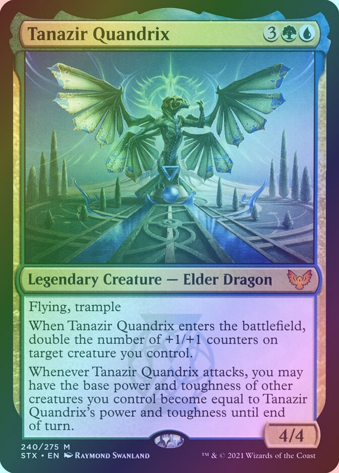 Tanazir Quandrix (STX) (240) / Foil