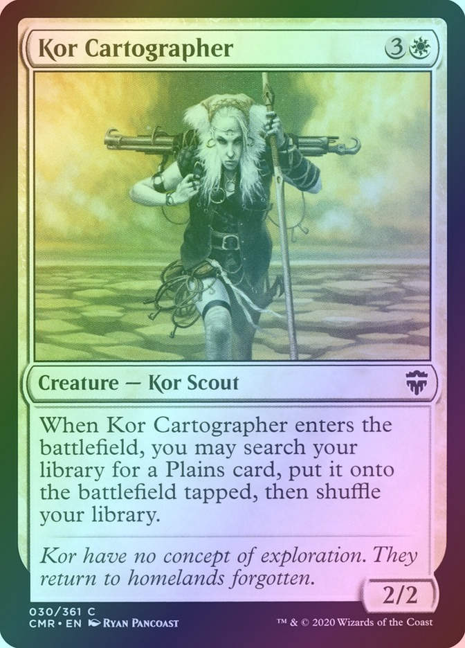 Kor Cartographer (CMR) (30) / Foil