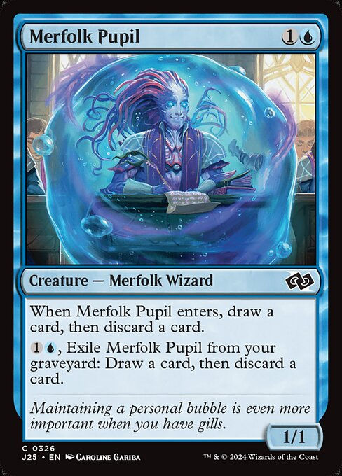 Merfolk Pupil (J25) (326)