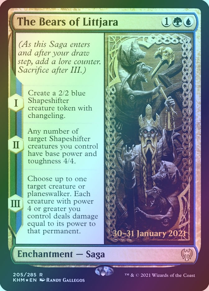 The Bears of Littjara (PKHM) (205s) / Foil
