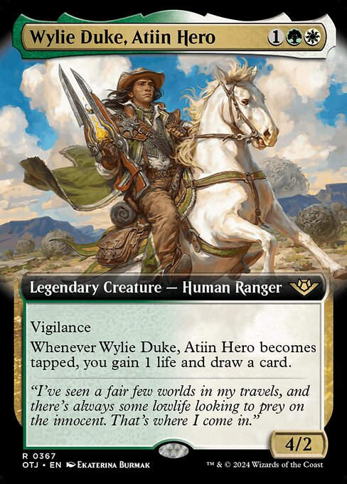 Wylie Duke, Atiin Hero (otj) (367) / Extended Art
