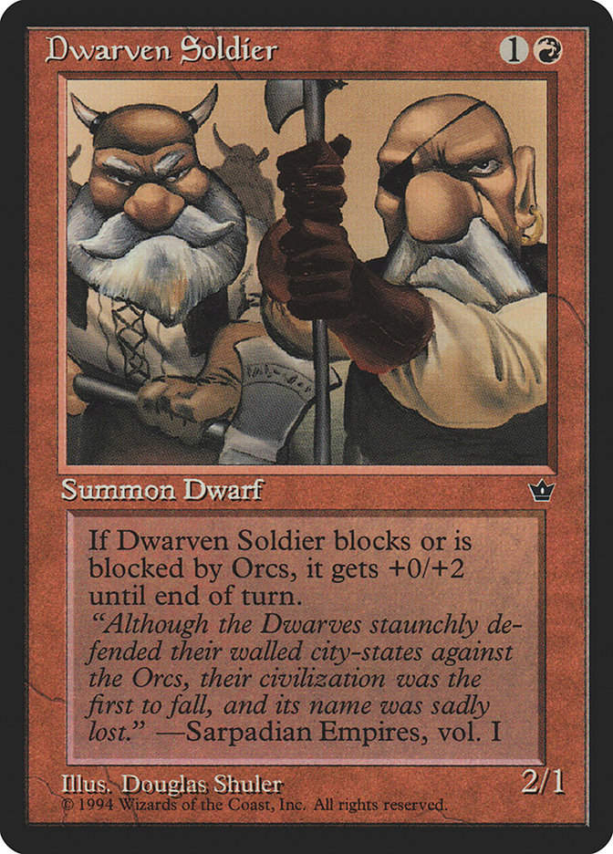 Dwarven Soldier (fem)