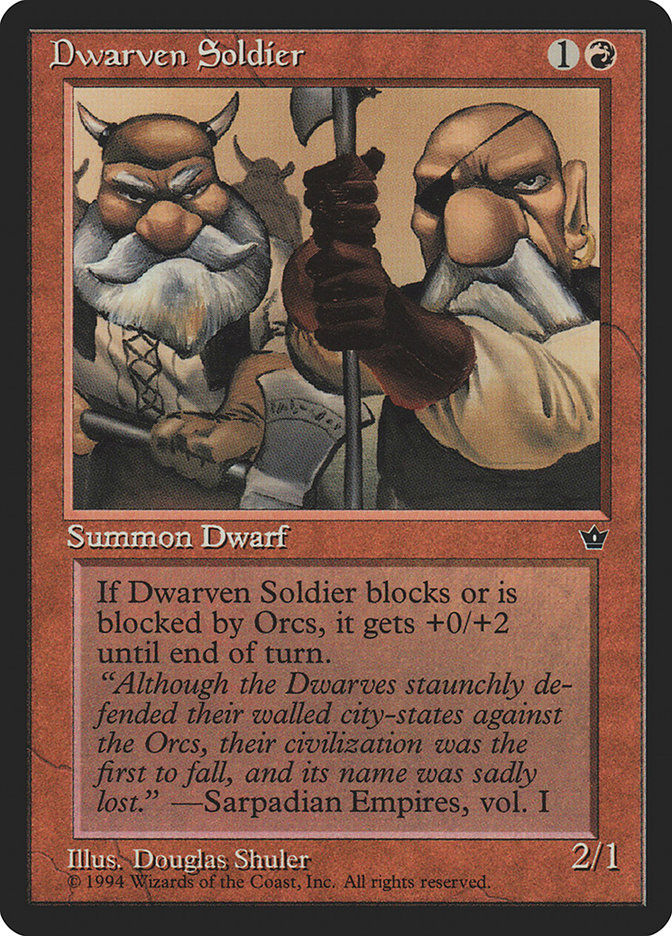 Dwarven Soldier (fem)