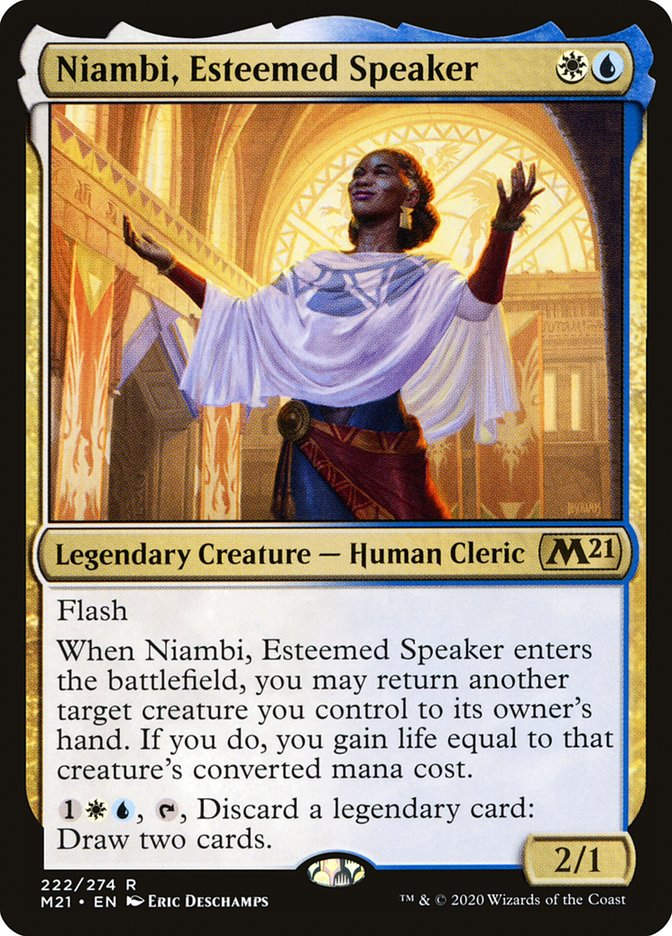 Niambi, Esteemed Speaker (M21) (222)