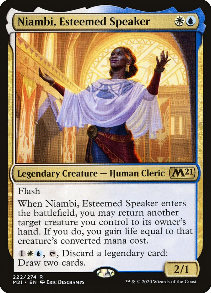 Niambi, Esteemed Speaker (M21) (222)