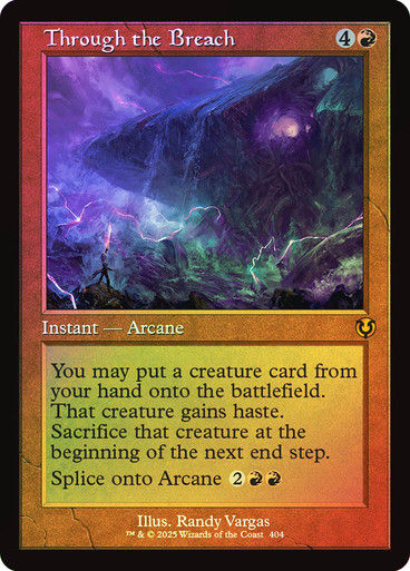 Through the Breach (INR) (404) / Foil Retro