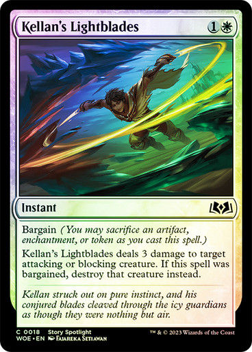 Kellan's Lightblades (woe) / Foil