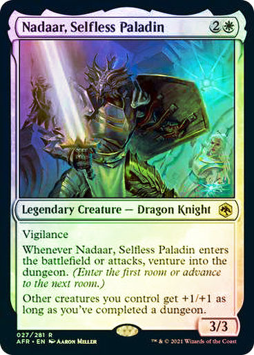 Nadaar, Selfless Paladin (AFR) / Foil