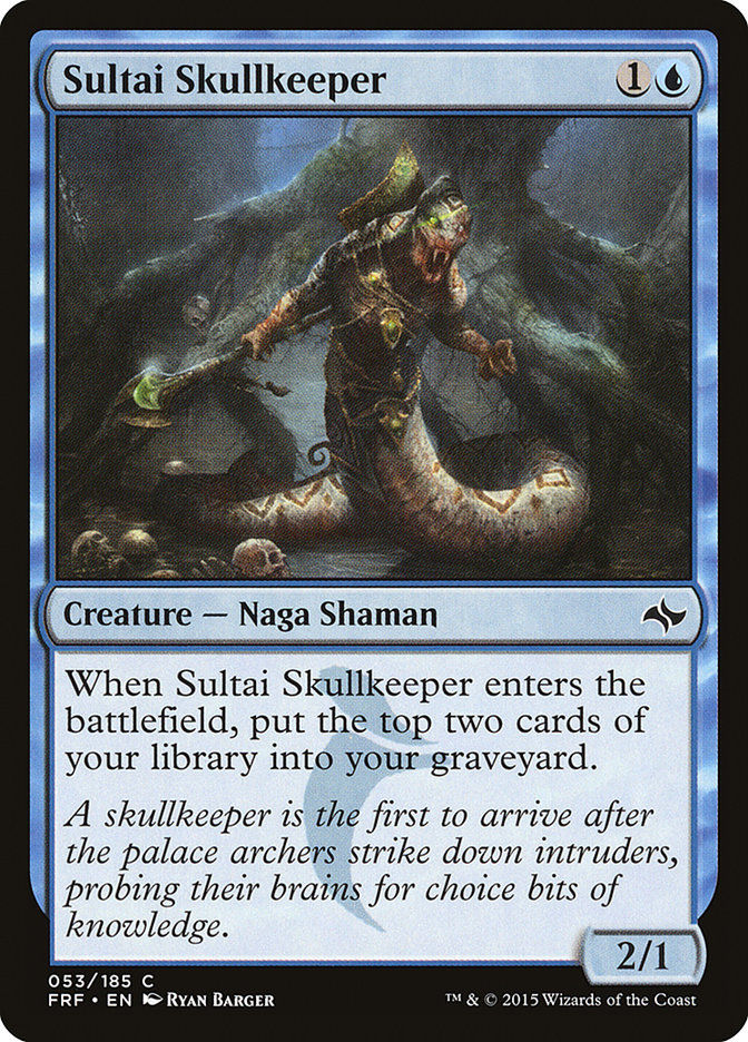 Sultai Skullkeeper (FRF) (53)