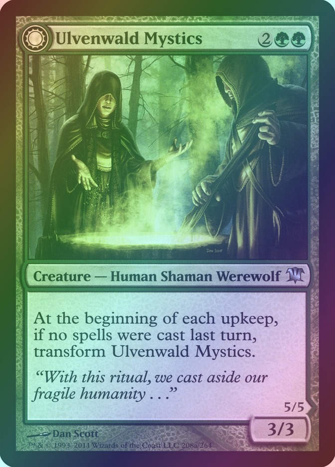 Ulvenwald Mystics // Ulvenwald Primordials (ISD) (208) / Foil