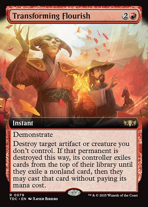 Transforming Flourish (TDC) (79) / Extended Art