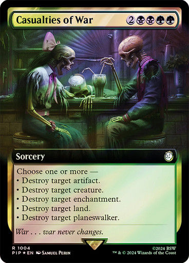 Casualties of War (pip) (1004) / Extended Surge Foil