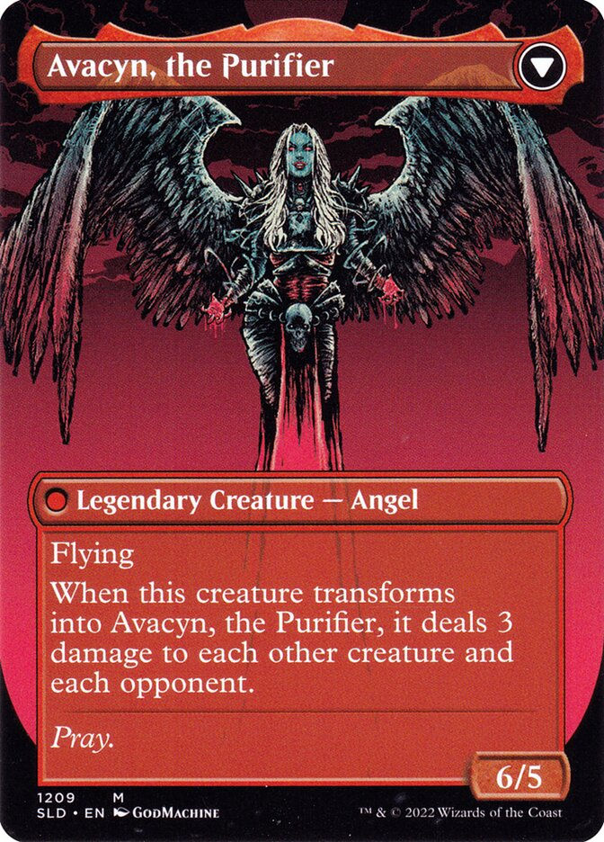 Archangel Avacyn // Avacyn, the Purifier (SLD) (1209) — cara 2 de 2