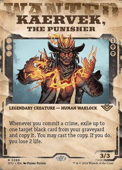 Kaervek, the Punisher (otj) (289) / Showcase