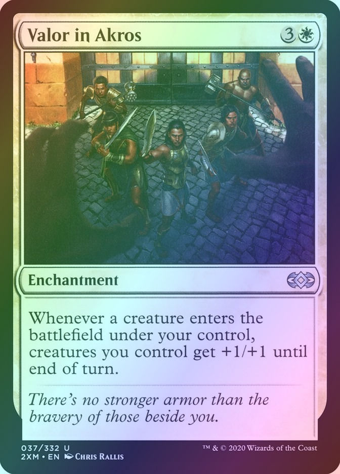 Valor in Akros (2XM) (37) / Foil