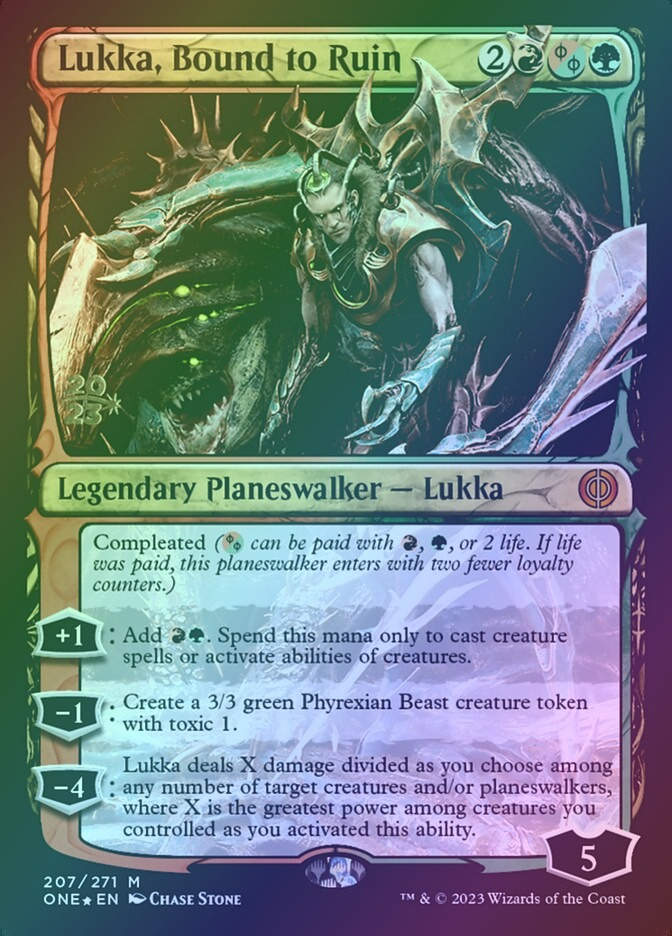 Lukka, Bound to Ruin (PONE) (207s) / Foil
