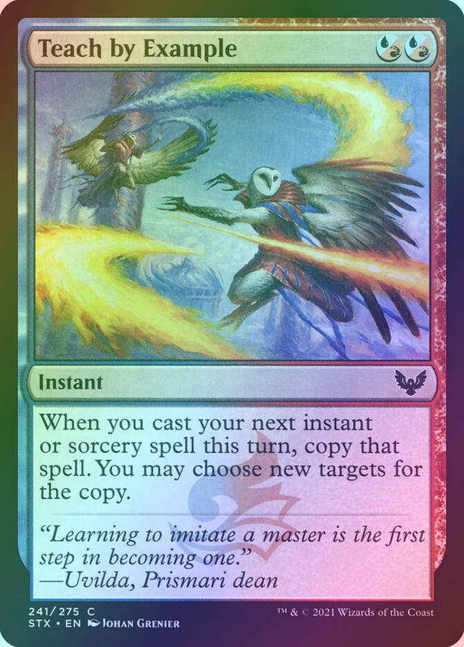 Teach by Example (STX) (241) / Foil