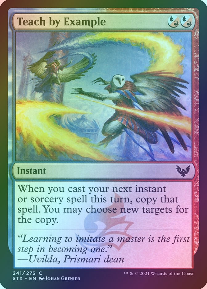 Teach by Example (STX) (241) / Foil