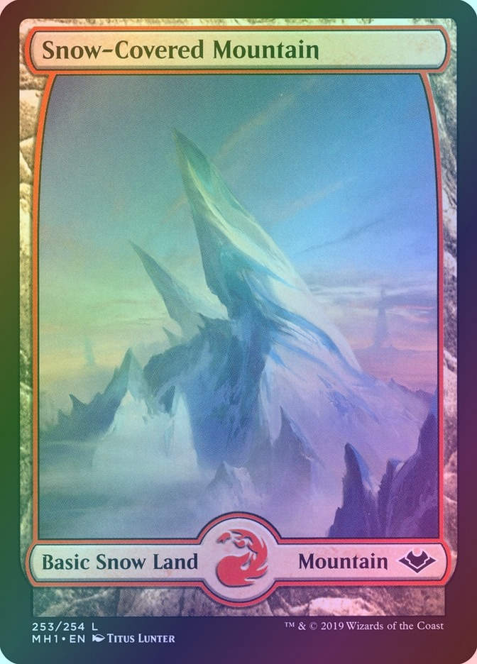 Snow-Covered Mountain (MH1) (253) / Foil