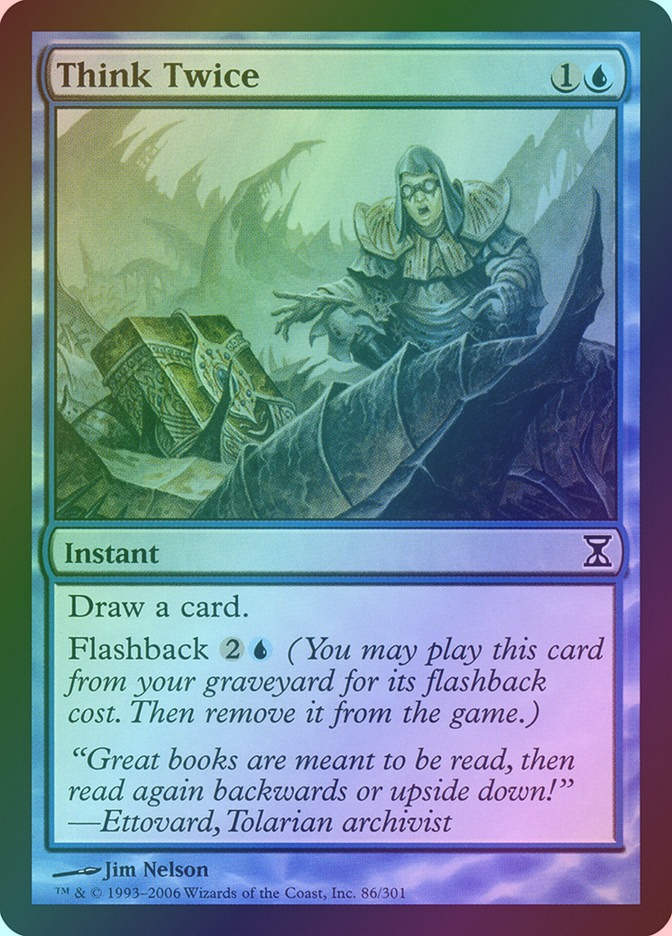 Think Twice (TSP) (86) / Foil