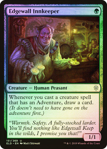 Edgewall Innkeeper (ELD) (151) / Foil