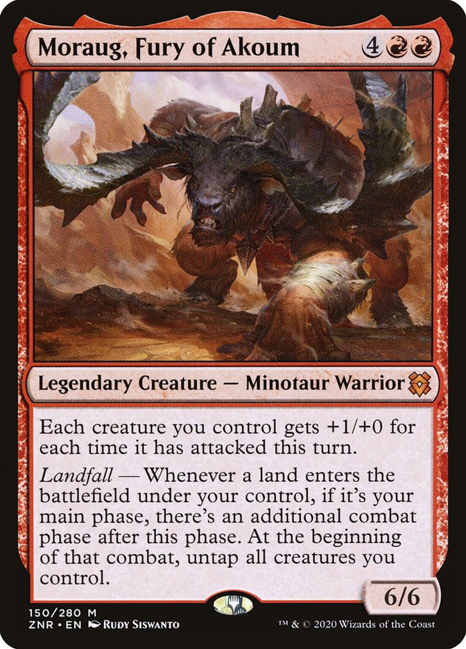 Moraug, Fury of Akoum (ZNR) (150)