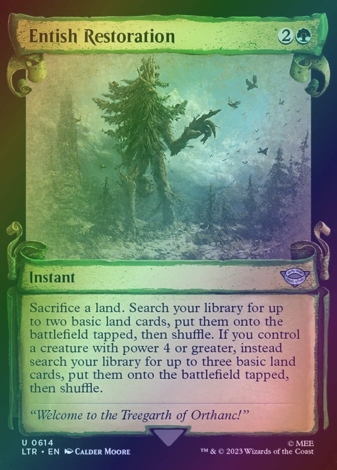 Entish Restoration (LTR) (614) / Showcase / Foil