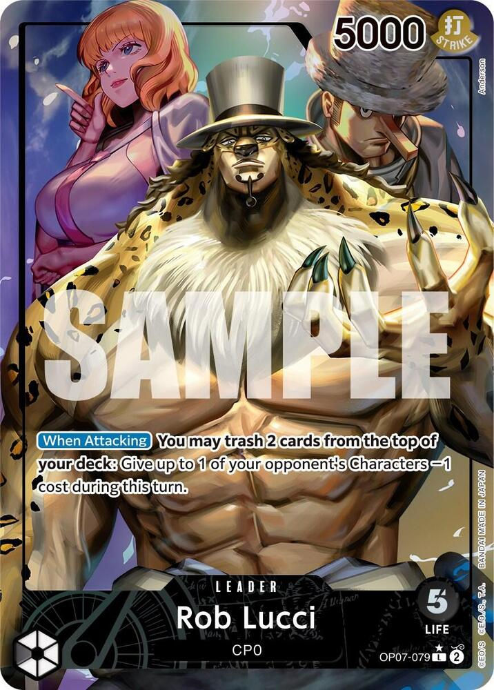 Rob Lucci (079) (Parallel) (OP07-079) / Foil