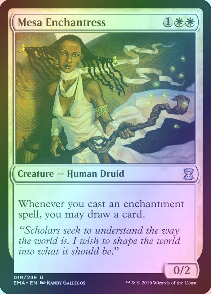 Mesa Enchantress (EMA) (19) / Foil