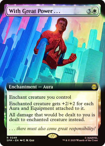 With Great Power... (SPM) (248) / Extended Art / Foil