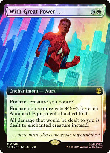 With Great Power... (SPM) (248) / Extended Art / Foil