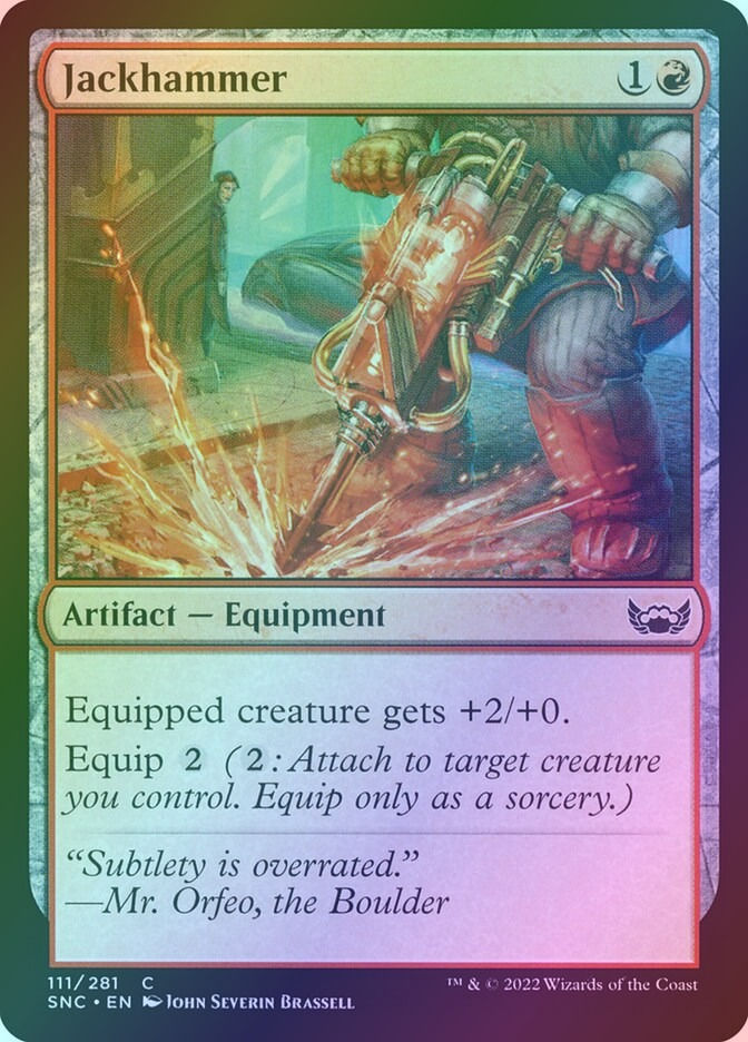 Jackhammer (SNC) (111) / Foil